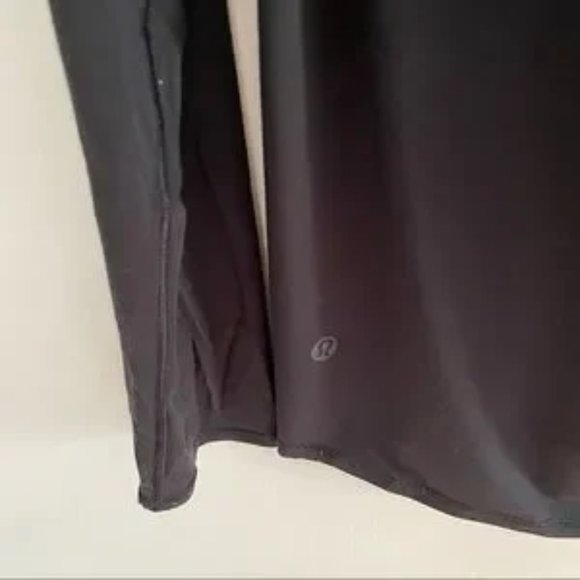 Lululemon Get Set Long Sleeve Shirt Black 6 - Picture 7 of 7